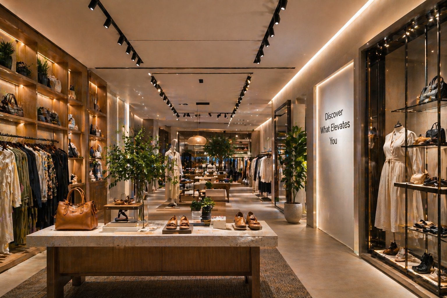 LuxIQ Boutique Store Lighting
